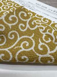 KKP3338-D-KARAKUSA Modello Arabesco Futako Chirimen[Tessile / Tessuto] Uni Textile(Komon Studio) Foto secondaria