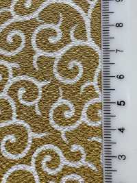 KKP3338-D-KARAKUSA Modello Arabesco Futako Chirimen[Tessile / Tessuto] Uni Textile(Komon Studio) Foto secondaria