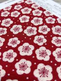 KKP3338-D-UMEARARE Cracker Di Riso Alle Prugne Futako Chirimen[Tessile / Tessuto] Uni Textile(Komon Studio) Foto secondaria