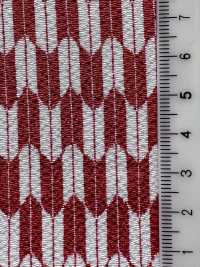 KKP3338-D-YAGASURI Futago Chirimen Yagasuri[Tessile / Tessuto] Uni Textile(Komon Studio) Foto secondaria