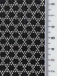 KKP3338-D-KAGOME Futako Chirimen Kagome Komon[Tessile / Tessuto] Uni Textile(Komon Studio) Foto secondaria