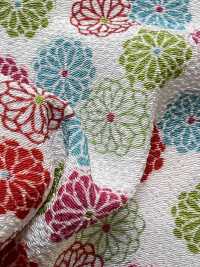 KKP2338-D-HAIKARA Futako Chirimen Haikara Kogiku[Tessile / Tessuto] Uni Textile(Komon Studio) Foto secondaria
