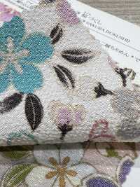 KKP2338-D-SKRZKS Futako Chirimen Fiori Di Ciliegio[Tessile / Tessuto] Uni Textile(Komon Studio) Foto secondaria