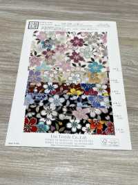 KKP2338-D-SKRZKS Futako Chirimen Fiori Di Ciliegio[Tessile / Tessuto] Uni Textile(Komon Studio) Foto secondaria