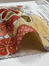 KKP2338-D-SYOCHIKU Futako Chirimen Pino, Bambù E Prugna[Tessile / Tessuto] Uni Textile(Komon Studio) Foto secondaria