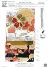 KKP2338-D-SYOCHIKU Futako Chirimen Pino, Bambù E Prugna