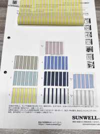 45082 Silphy batista a righe[Tessile / Tessuto] SUNWELL Immagini aggiuntive