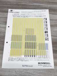 45082 Silphy batista a righe[Tessile / Tessuto] SUNWELL Immagini aggiuntive