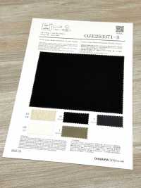 OJE253372 Finitura Lavata In Tela Di Cotone, Lino E Ramiè[Tessile / Tessuto] Oharayaseni Foto secondaria