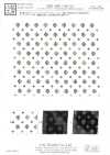 KKP4193-D301-123 Chiffon jacquard tagliato con stampa monocolore