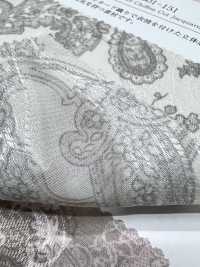 KKP4193-D301-151 Jacquard Tagliato In Chiffon[Tessile / Tessuto] Uni Textile(Komon Studio) Foto secondaria