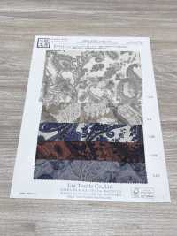 KKP4193-D301-151 Jacquard Tagliato In Chiffon[Tessile / Tessuto] Uni Textile(Komon Studio) Foto secondaria