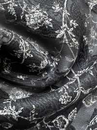 KKP4193-D301-75 Jacquard Tagliato In Chiffon[Tessile / Tessuto] Uni Textile(Komon Studio) Foto secondaria