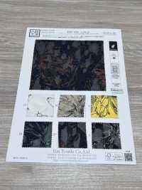 KKP4193-D304-63 Jacquard Tagliato In Chiffon[Tessile / Tessuto] Uni Textile(Komon Studio) Foto secondaria