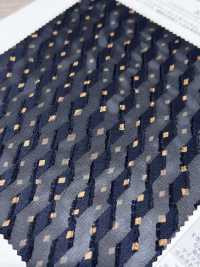 KKP4193-D305-41 Jacquard Tagliato In Chiffon[Tessile / Tessuto] Uni Textile(Komon Studio) Foto secondaria