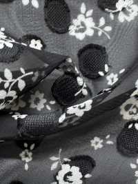 KKP4193-D119-50 Jacquard Tagliato In Chiffon[Tessile / Tessuto] Uni Textile(Komon Studio) Foto secondaria