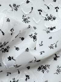 KKP4193-D100-97 Jacquard Tagliato In Chiffon[Tessile / Tessuto] Uni Textile(Komon Studio) Foto secondaria