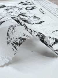 KKP4193-D100-98 Jacquard Tagliato In Chiffon[Tessile / Tessuto] Uni Textile(Komon Studio) Foto secondaria