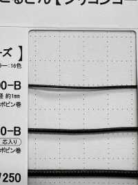 SW-100B Cavo Rivestito In Silicone Da 1 Mm[Cavo A Nastro] Cordon Foto secondaria