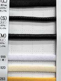 SSCR-01(M) Cavo Rivestito In Silicone Da 5 Mm Con Anima[Cavo A Nastro] Cordon Foto secondaria