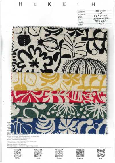 1026-1705-1 CL tela canvas nordica