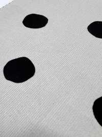 7026-1720-6 Cerchio Dipinto A Mano In Velluto A Coste 21W[Tessile / Tessuto] HOKKOH Foto secondaria