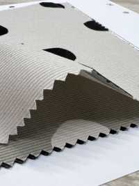 7026-1720-6 Cerchio Dipinto A Mano In Velluto A Coste 21W[Tessile / Tessuto] HOKKOH Foto secondaria