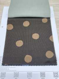 7026-1720-6 Cerchio Dipinto A Mano In Velluto A Coste 21W[Tessile / Tessuto] HOKKOH Foto secondaria