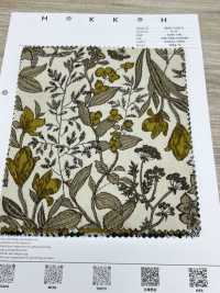 4026-1755-5 21W Velluto A Coste Con Motivo Floreale Ricamato[Tessile / Tessuto] HOKKOH Foto secondaria