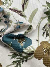 4026-1755-6 21W Velluto A Coste Sovratinto Fiore[Tessile / Tessuto] HOKKOH Foto secondaria