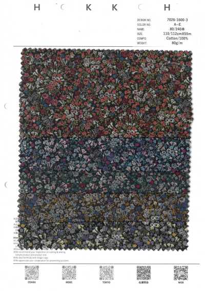7026-1600-3 Piccoli fiori delicati titolo 80/240