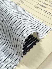 A-5121 40 Lino A Righe[Tessile / Tessuto] ARINOBE Foto secondaria