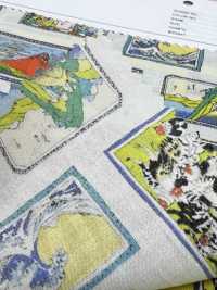 1026-1620-3 60 Ukiyo-e Con Cornice In Prato[Tessile / Tessuto] HOKKOH Foto secondaria