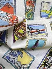 1026-1620-3 60 Ukiyo-e Con Cornice In Prato[Tessile / Tessuto] HOKKOH Foto secondaria