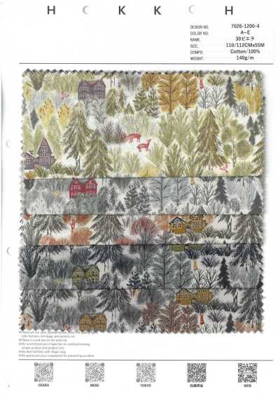 7026-1200-4 30 Viyella Foresta