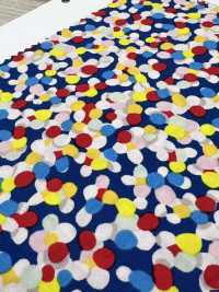 1026-1230-1 40 Pois Multipli In Tessuto Di Tela Larga[Tessile / Tessuto] HOKKOH Foto secondaria