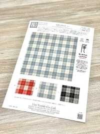 KKW2064-W-D4 Filato Tinto 1/80 Eco Manard® Voile[Tessile / Tessuto] Uni Textile(Komon Studio) Foto secondaria