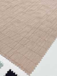 KKF3068-W-D1 Sara Seersucker Check[Tessile / Tessuto] Uni Textile(Komon Studio) Foto secondaria