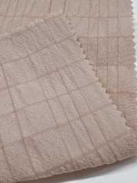 KKF3068-W-D1 Sara Seersucker Check[Tessile / Tessuto] Uni Textile(Komon Studio) Foto secondaria