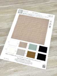 KKF3068-W-D1 Sara Seersucker Check[Tessile / Tessuto] Uni Textile(Komon Studio) Foto secondaria