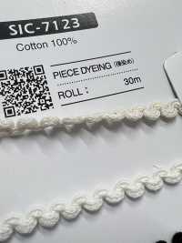 SIC-7123 Treccia Di Pizzo Di Cotone[Cavo A Nastro] SHINDO(SIC) Foto secondaria