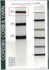 66SCR Cordino rivestito in silicone V cordone tondo (con anima) 6,0 mm