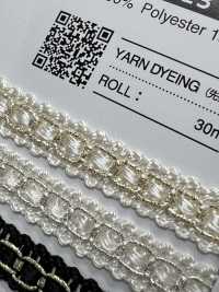 SIC-6423 Treccia In Rayon Lamé[Cavo A Nastro] SHINDO(SIC) Foto secondaria