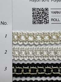 SIC-6423 Treccia In Rayon Lamé[Cavo A Nastro] SHINDO(SIC) Foto secondaria