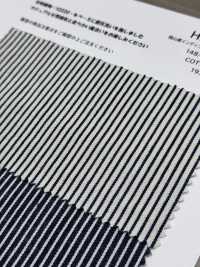 HK2220W Filato Tinto Indaco Prodotto A Okayama, Hickory, Un Lavaggio[Tessile / Tessuto] KOYAMA Foto secondaria