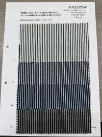 HK2220W Filato Tinto Indaco Prodotto A Okayama, Hickory, Un Lavaggio[Tessile / Tessuto] KOYAMA Foto secondaria