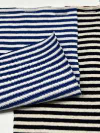 W-49048 American Vintage Midi A Righe Orizzontali[Tessile / Tessuto] Minami Foto secondaria