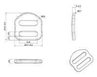 HH043 Altica Conehead Triglide[Fibbie E Anello] Foto secondaria