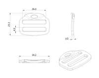 HH060-B Altica Universe Triglide[Fibbie E Anello] Foto secondaria