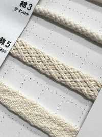 C5 Cordino In Materiale Naturale PART1 Cotone 5 Spago Da 8,0 Mm[Cavo A Nastro] Cordon Foto secondaria